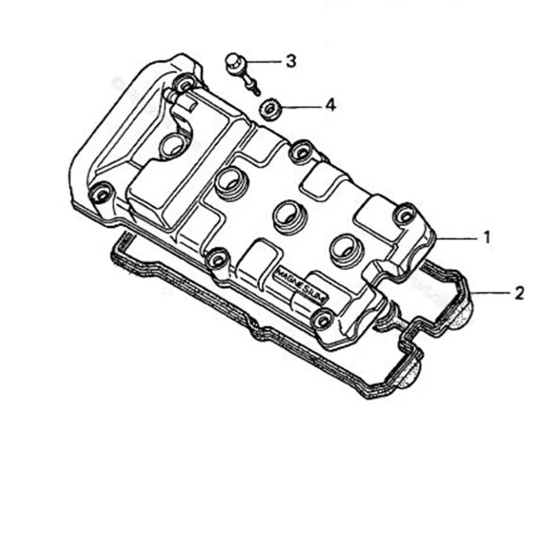 Motorcycle Engine Cylinder Head Cover Gasket for Honda CBR900 RR CBR900RR 1993-1999 CBR 900RR 12391-MW0-000