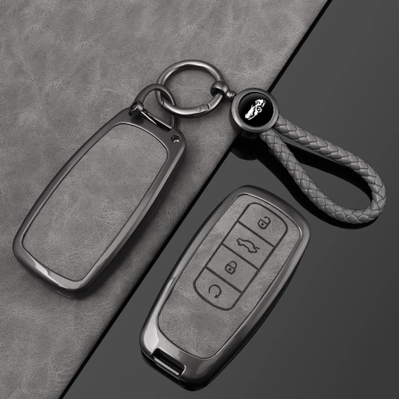 Zink-legierung Auto Schlüssel Fall Abdeckung Shell für Chery Tiggo 8 Pro Tiggo 8 plus Neue 5 Plus Chery Tiggo 7 Pro max Omoda 5 Zubehör