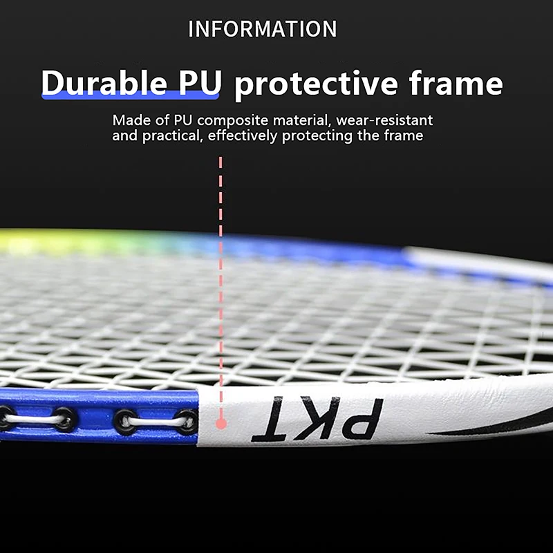 

New DIY Badminton Racket Head Protector Multi Color Anti-friction Simple Removable Portable Racket Frame String Tape Protector