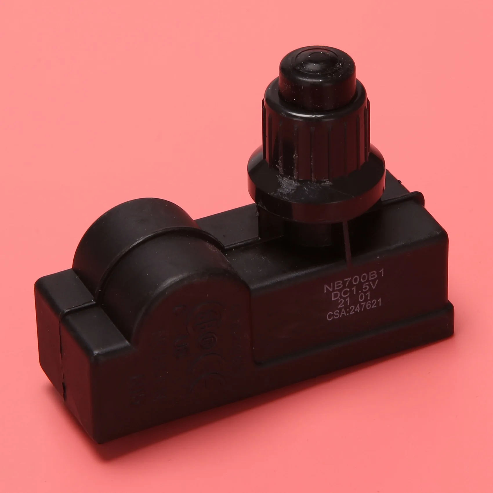 A98E-Low Pressure LPG Propane Gas Fireplace Fire Pit Safety Control Valve Kit, Push Button Ignition Kit For Gas Grill, Heater