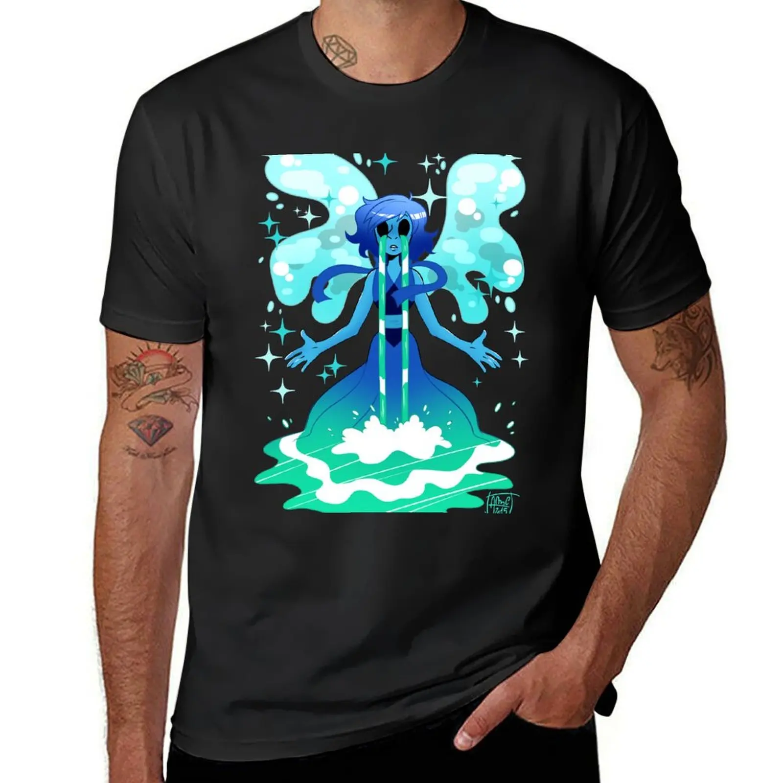 

Water Witch T-Shirt plus sizes sweat heavyweights mens vintage t shirts