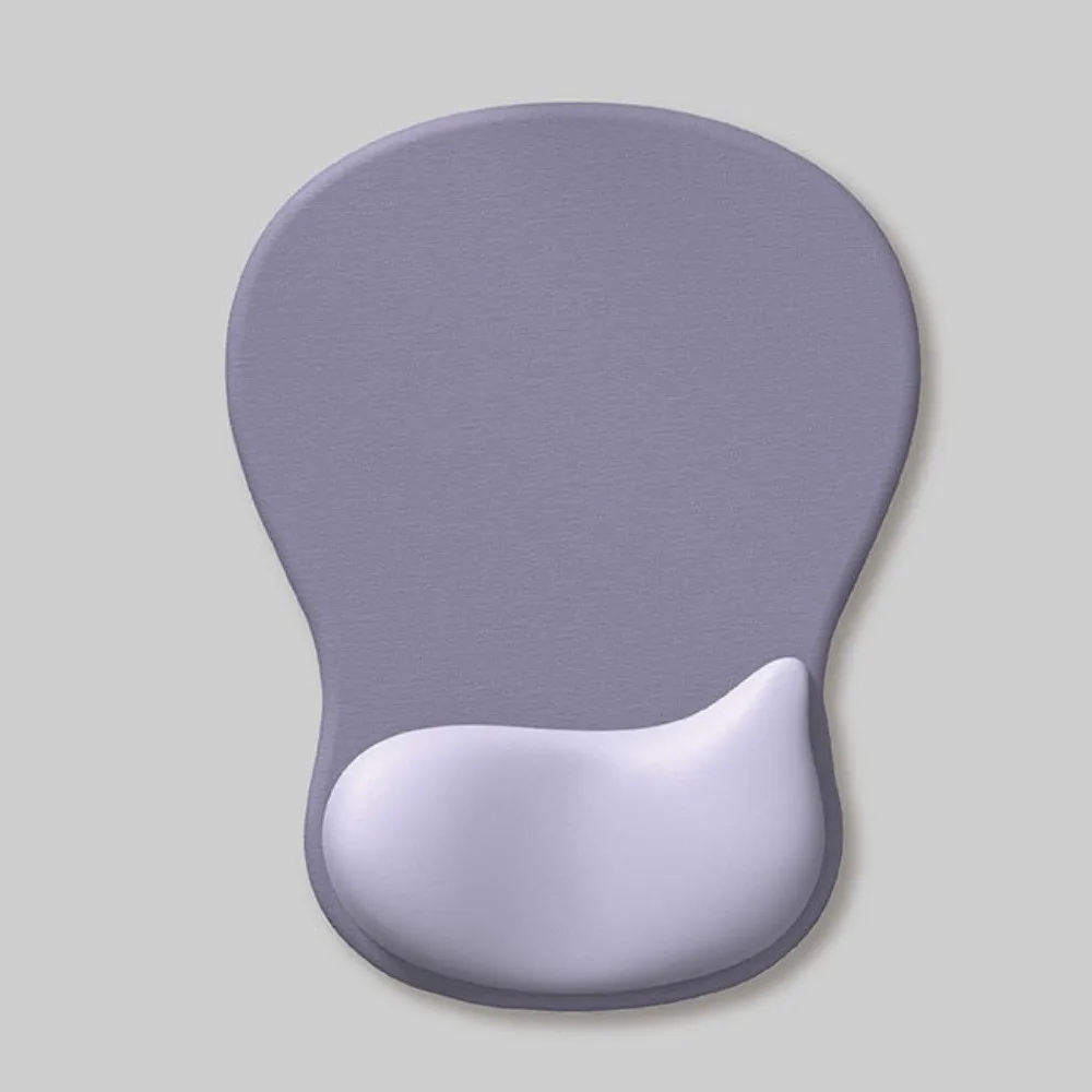 وسادة ماوس مريحة ومريحة لحماية المعصم ومضادة للانزلاق للكمبيوتر وقاعدة من البولي يوريثان متدرجة اللون ودعم اليد للكمبيوتر المحمول #4