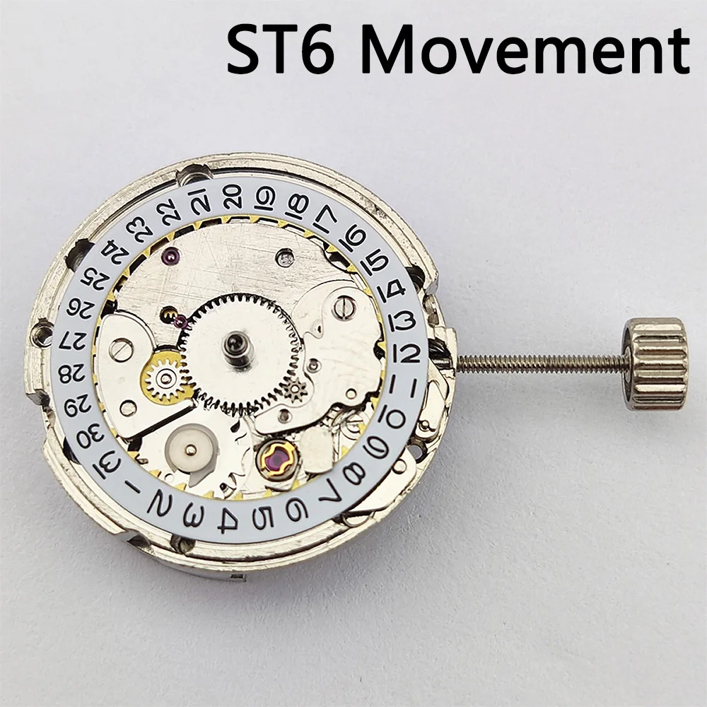 Seagull ST6 Movement Three-hand white single calendar Mechanical movement Watch accessories parts Women's watch movement