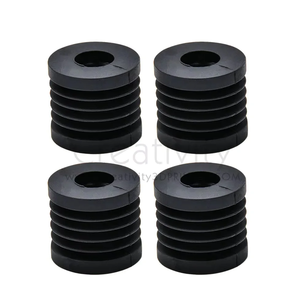 3D Printer Anti Vibration Feet For Bambu Lab X1 Series And P1P Universal Rubber Foot Anti-slip Rubber Shock Pad