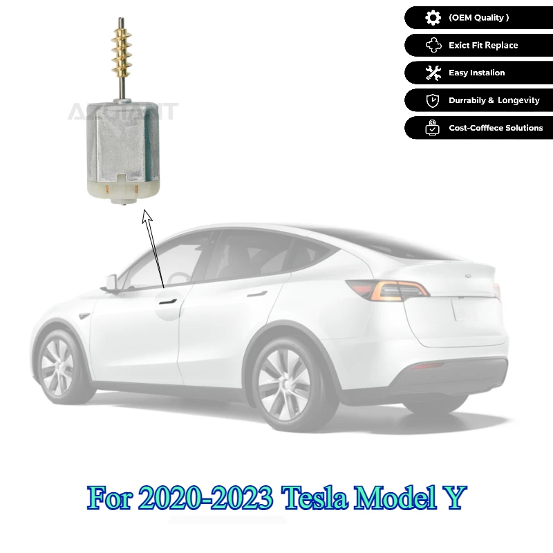 АЗГИАНТ для Tesla Model Y 2020-2023 гг. # 1500672-00-A Двигатель привода дверного замка автомобиля, замена обновления, новые ремонтные комплекты