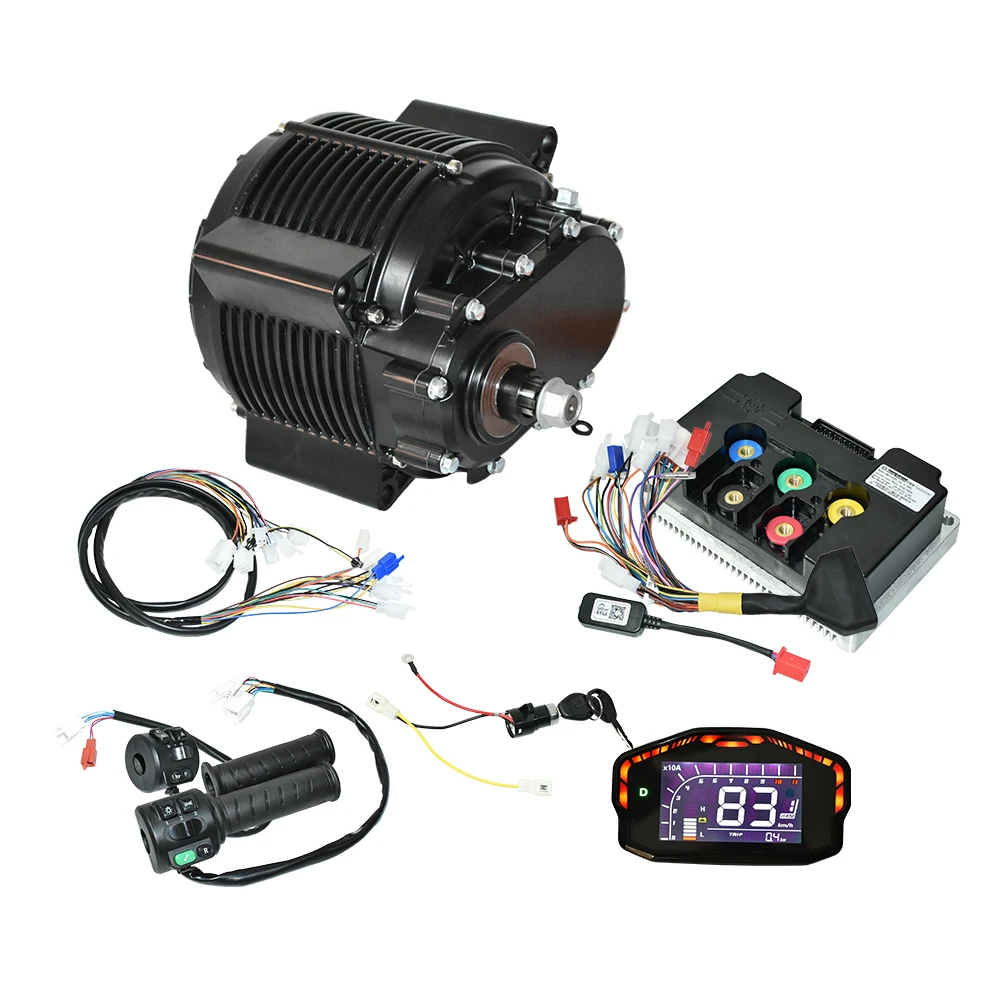

Водонепроницаемый редукторный двигатель QS Motor QS165 60H 12000W V3 Fardriver 72V 12кВт, бесщеточный среднеприводный мотор-комплект для электромотоциклов и электровелосипедов