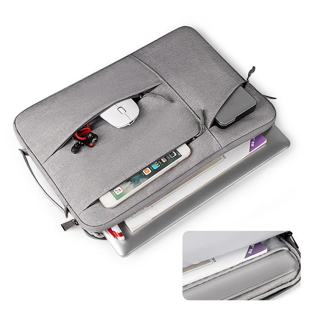 Laptop Bag Sleeve Case For Macbook Air Pro 13 14 15 16 12 11 inch for Huawei XiaoMi 15.6 ASUS Lenovo Dell handbag Laptop Sleeve