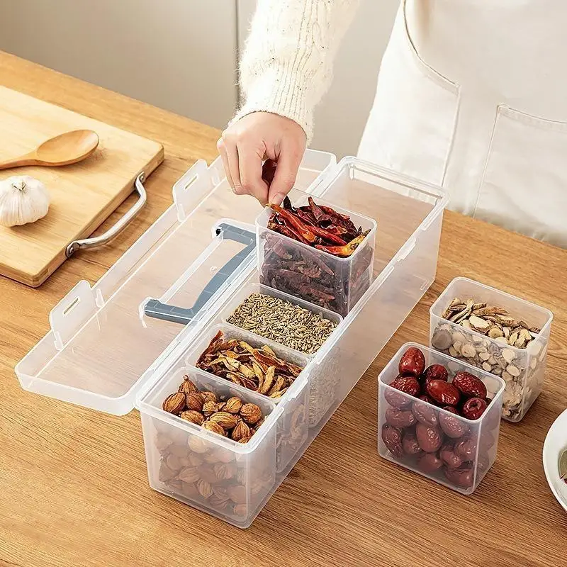 Transparent Toolbox Hardware Tool Storage Box With Handle Tool Organizer Box