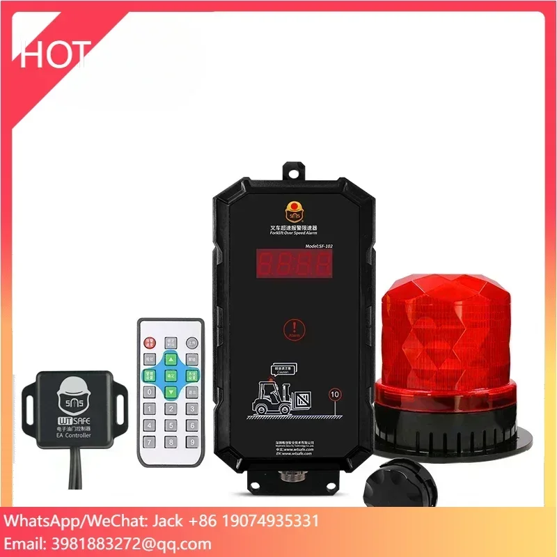 

Forklift Truck Control Alarm Speed Governor System Forklift Overspeed Alarming