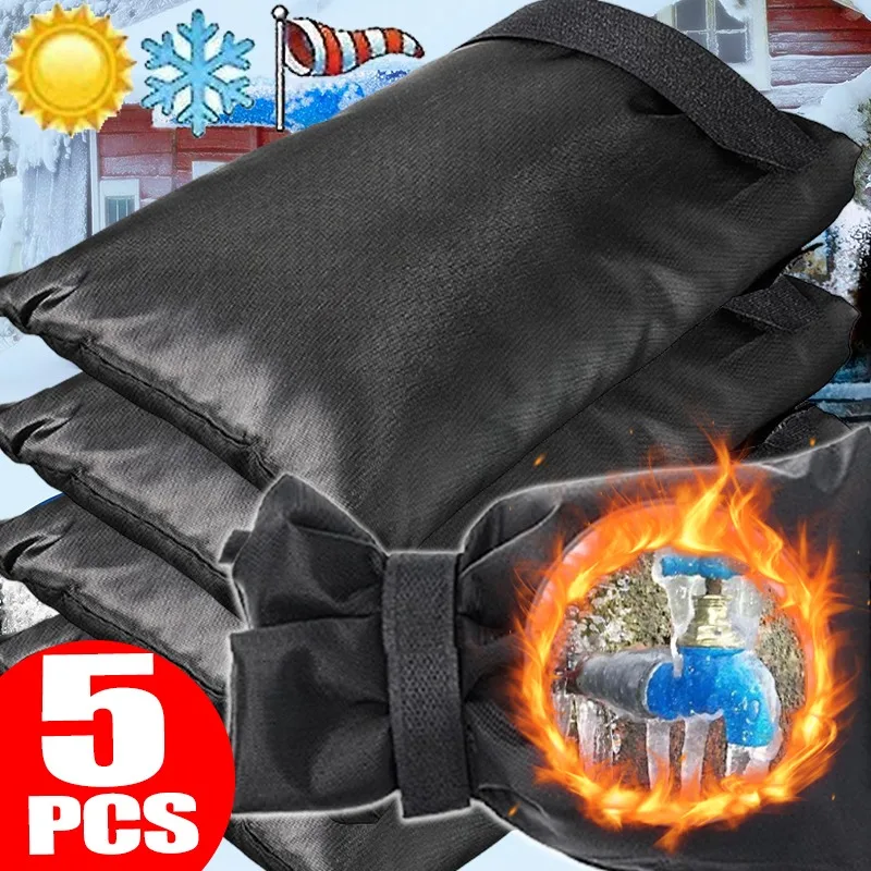 

Крышка для уличного крана, зимняя защита от замерзания, утолщенные носки для садового крана, водонепроницаемый изолированный рукав для крана воды