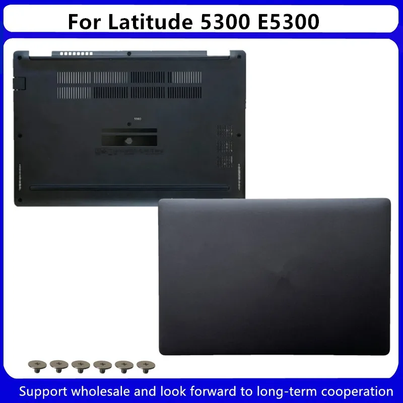 Novo para dell latitude 5300 e5300 lcd capa traseira caso superior um escudo 0ffvtd ffvtd