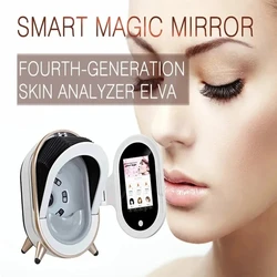 3D AI Scanner Face Skin Care Analyzer Machine Magic Mirror Monitor Portable Diagnosis Facial Analysis Analyser Tester English