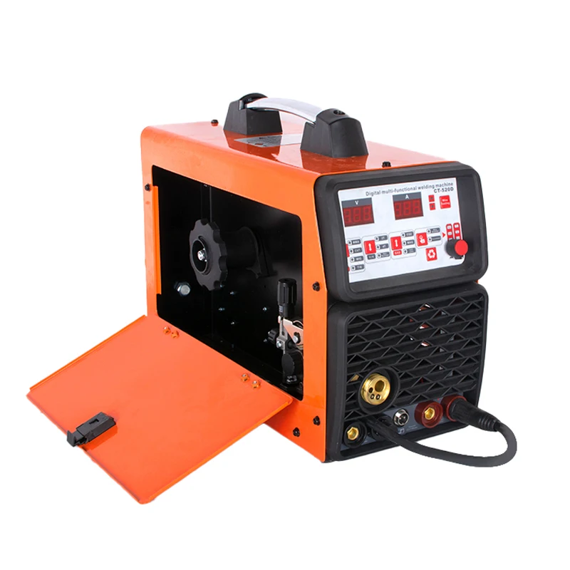 6 in 1 Multi Welder air Plasma Cutter Mig Tig Mma  Arc Welding Machine Price Is Low Argon Gas Welding Machine  CT-520