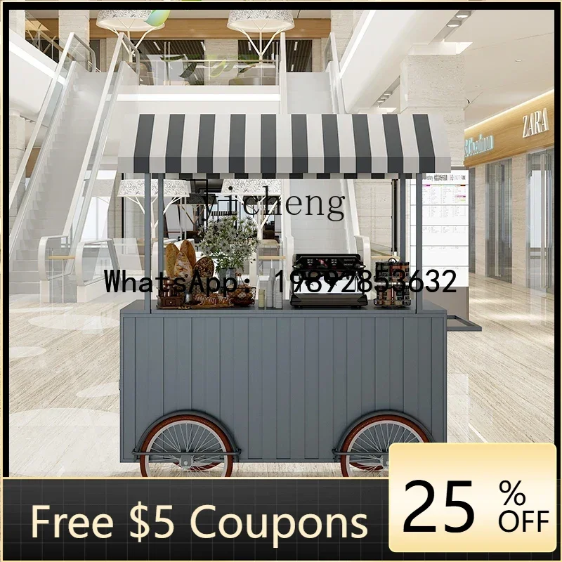 O2-11   wrought iron float supermarket promotional display stand shopping ma sta troey mobile snack cart
