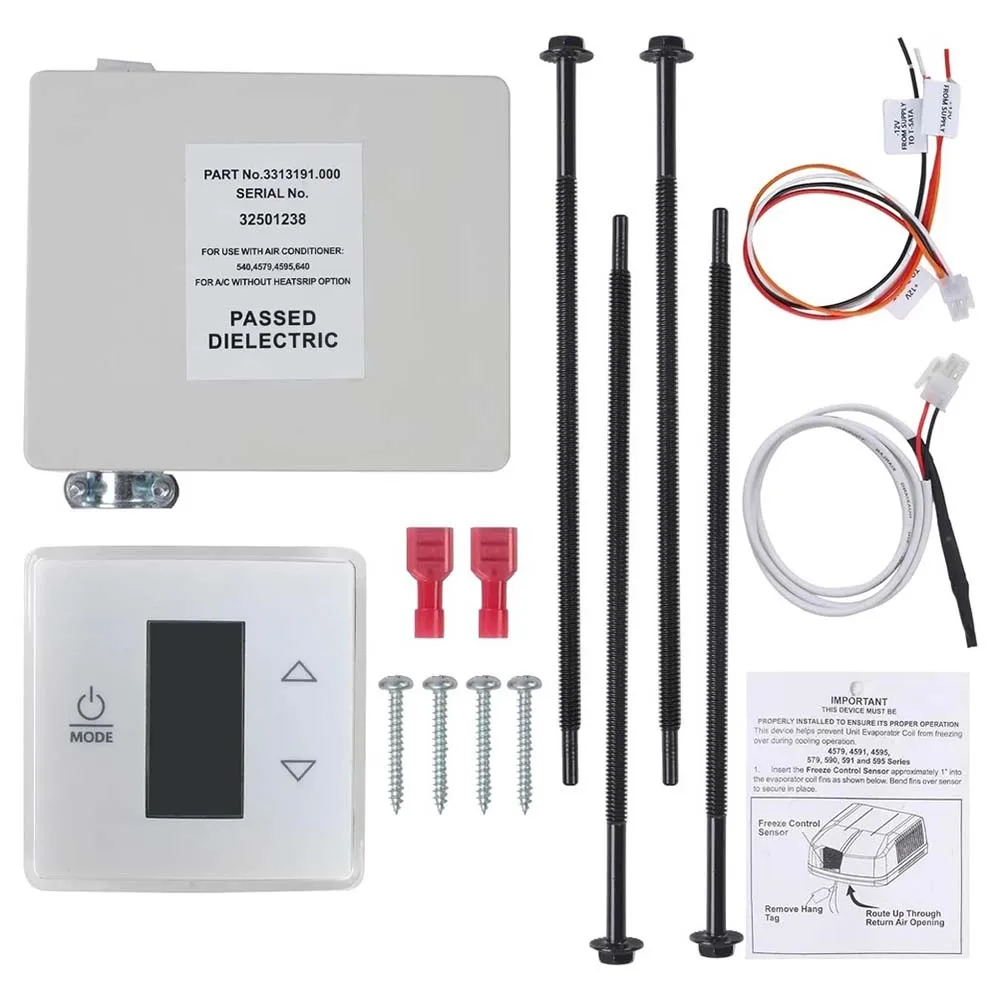 RV Thermostat Control Kit 3316230.000 LCD Digital Display For Dometic For CT Single For Zone Air Conditioner Replacement Parts