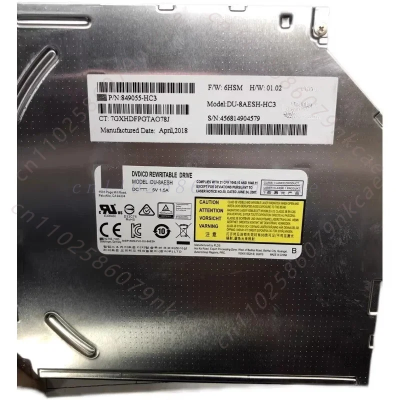 Brand new original for HP Lite-On DU-8AESH P/N:849055-HC3