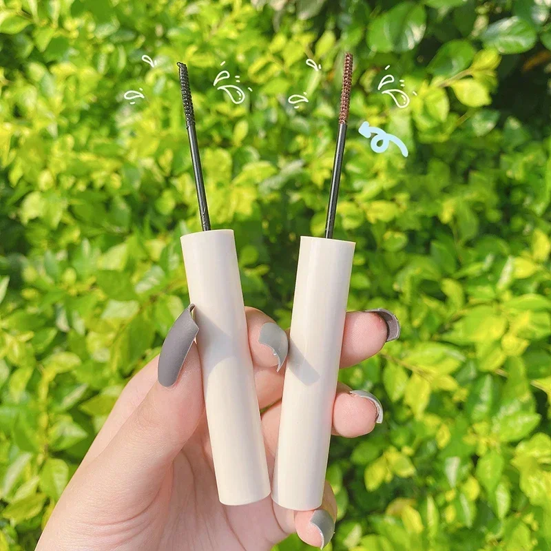 1 Pcs Brush Head Mascara Slim and Thick Curling Anti-sweat Non-smudge Curling Mascara Comestics Curling Mascara Ultra-fine Small