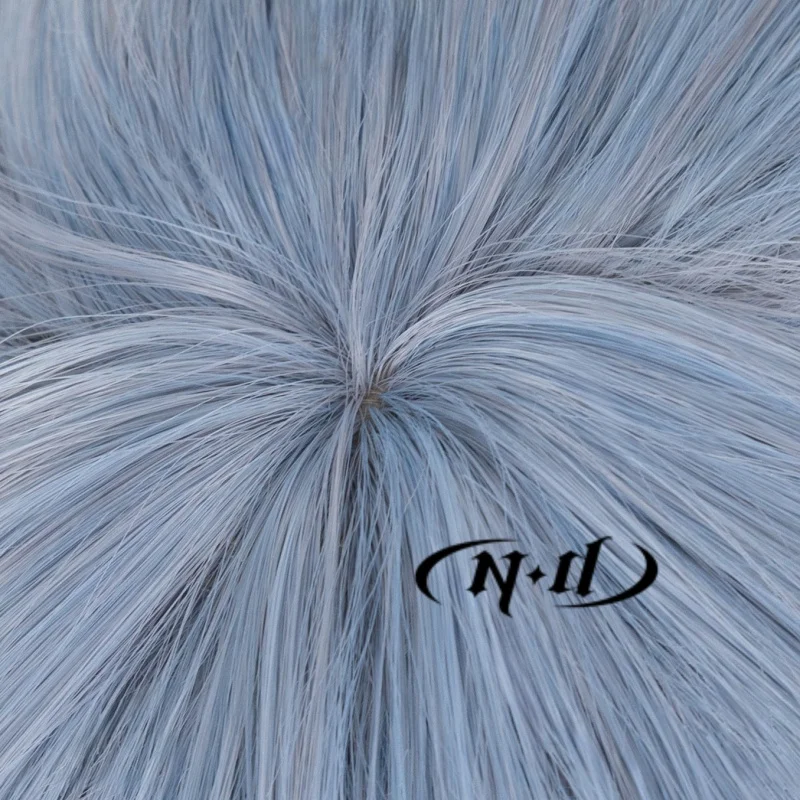 Parrucche cosplay ND Prigioniero ID V Gioco Cos Luca Balsa Parrucche per capelli cicala invernale per feste a tema in costume Sintetico resistente al calore