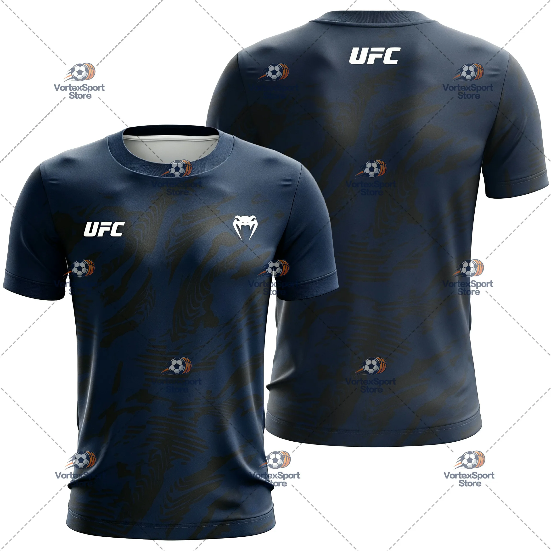 Kinder- und Herren-UFC-Box-T-Shirt, schnelltrocknend, alle Größen, Kurzarm, O-Ausschnitt, Camouflage-Farbe, Boxtraining, Fitness-Jersey – Detail 14