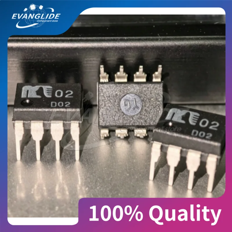 1 PCS/LOT MUSES02 DIP-8 Dual-Circuit Bipolar Input High-Quality Operational Amplifier Chip