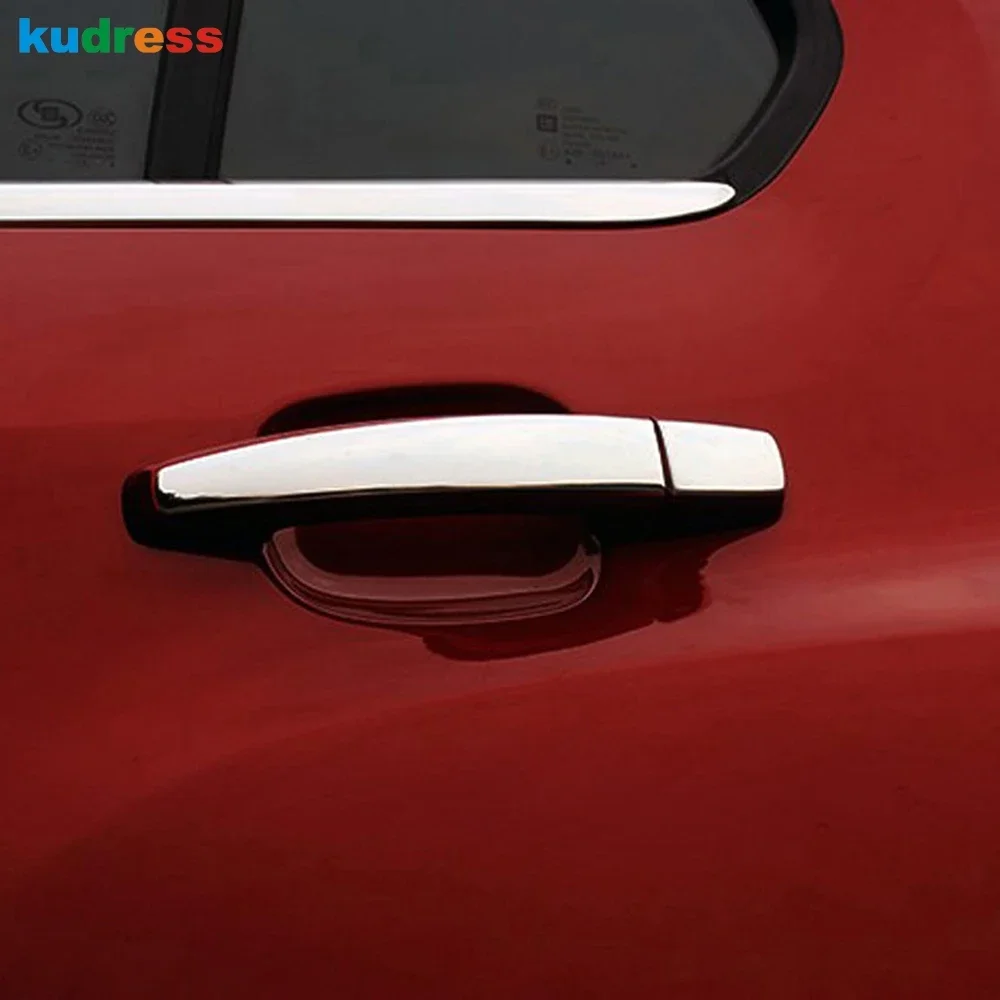 Door Handle Cover Trim For Chevrolet Trax Tracker 2014 2015 2016 2017 2018 Chrome Car Accessories Side Handle Catch Cap Covers