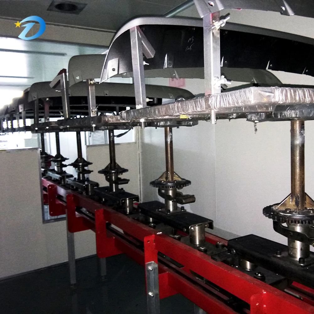 Factory Direct Sales Automatic Painting and Coating Production Line Motorcycle Parts Shell Spraying