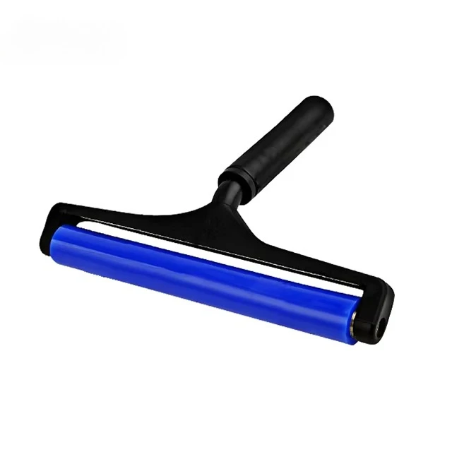 

Anti-Static Manual Cleaner Tool Blue Reusable Washable Lint 5 Inch ESD Sticky Roller