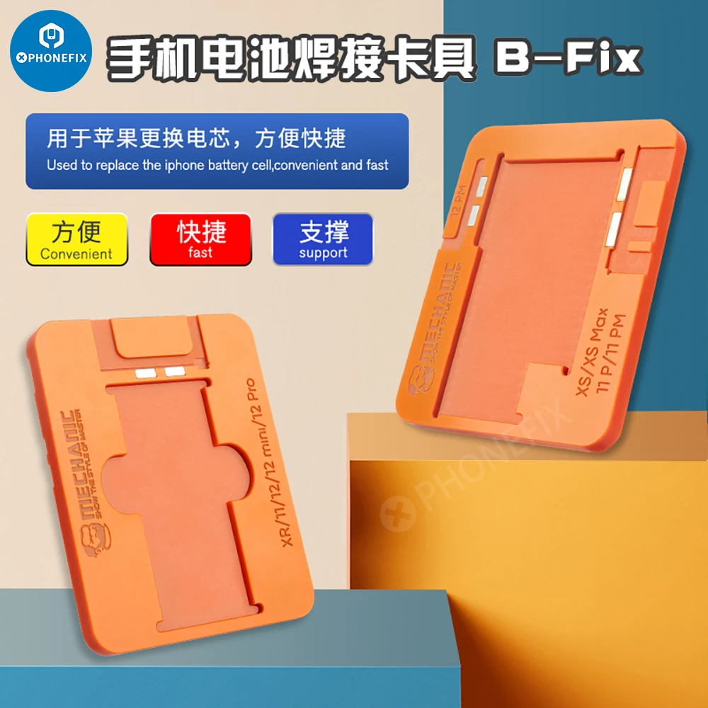 Mechanic B-Fix Battery Welding Fixture for iPhone X-13Pro Max Battery Cell Chip Replacement Tools Soldering Repair Clamp Holder