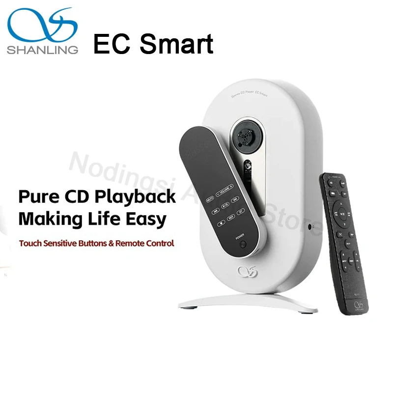 

SHANLING EC Smart CD Player EC Smart Desktop Stereo CD Player Remote Control Bluetooth 5.4 Sanyo DA11 Optical Driver CS43131 DAC