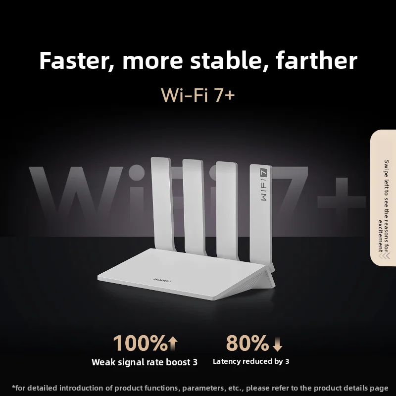 Huawei Router BE3 Pro Blast Version Wi-Fi7+ Is Faster and Farther