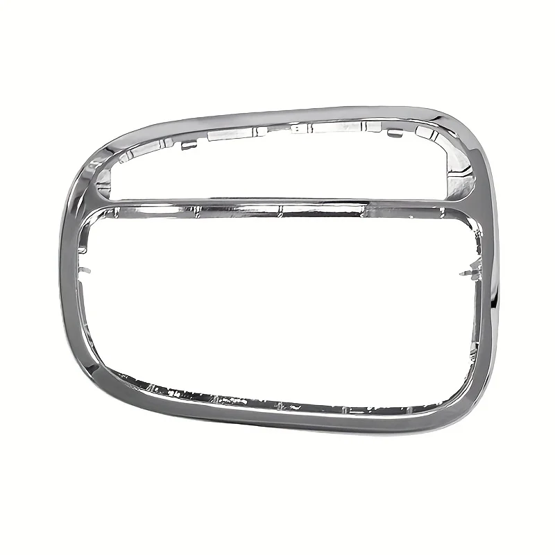 مناسبة لسيارة Mercedes-Mercedes-Benz W203 C200 C230 C300 غطاء زخرفي لناقل الحركة المركزي - سطح كروم، لوحة ناقل الحركة