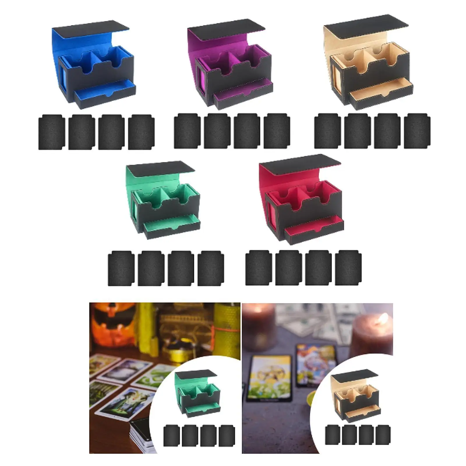 

Коробка для колоды карточек, чехол для коллекционных игровых карт, защитный чехол для колоды