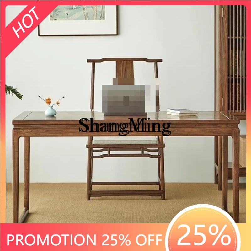 

ZYY домашний высококачественный простой письменный стол для учебы из цельного дерева, высококачественная комбинация учебного стола