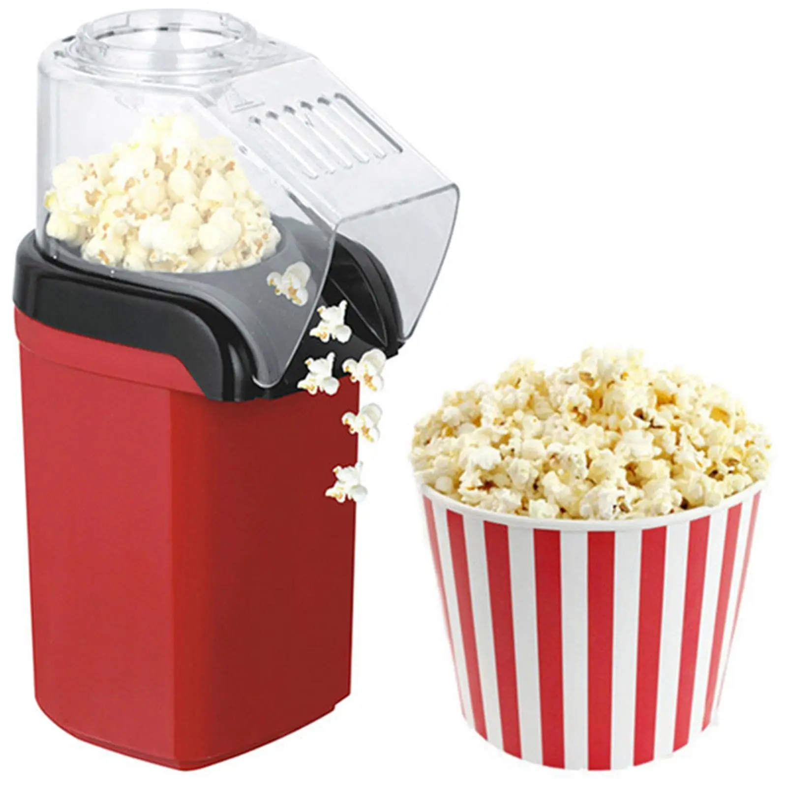 Máquina de Hacer Palomitas de Maíz Eléctrica: Fácil de Usar,maquina de palomitas de maíz máquina palomitas popcorn machine create palomitas Saludable para Películas Rápido y Ideal para Fiestas en Hogar Familiar