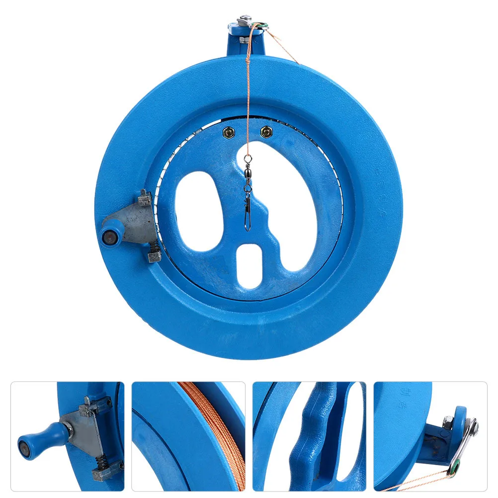 Kit de volant de cerf-volant en plastique, bobines de guidage lisses, outil d'enroulement de ligne de cerf-volant Durable en plein air pour enfants et adultes, 1 ensemble 1 ensemble