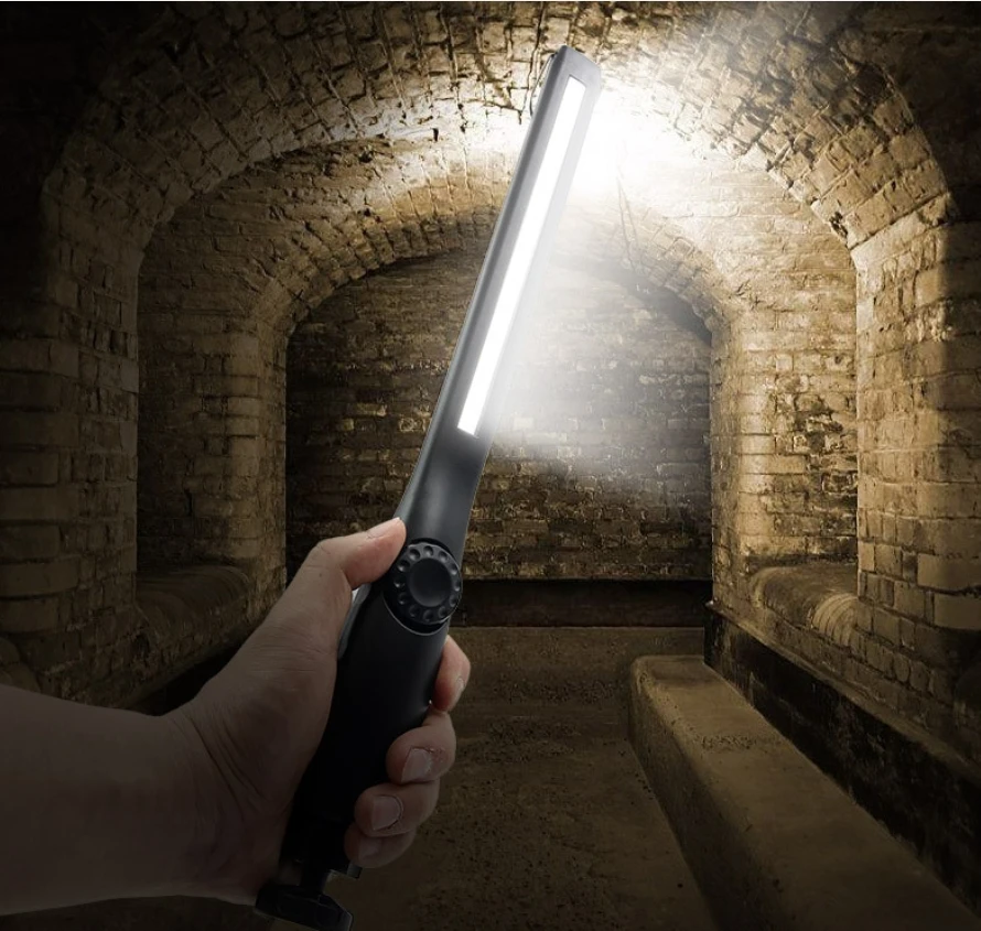 

Портативные рабочие фонари COB с магнитным перезаряжаемым светодиодным фонариком Портативные аварийные лампы для ремонта автомобиля с бесступенчатым затемнением