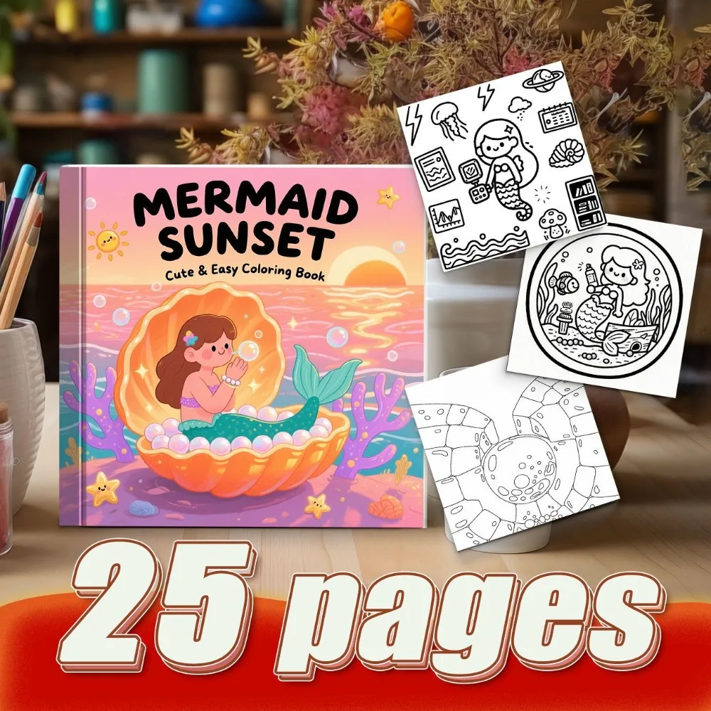 Street Graffiti American Coloring Book Early Education Enlightenment Trendy Style Design Parent Child Interaction