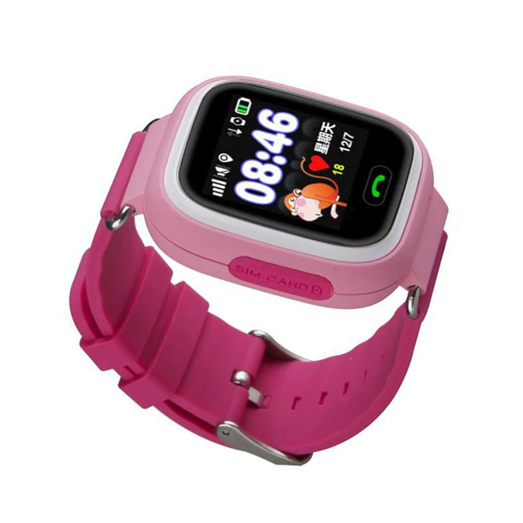 

Q90 GPS Kid Smart Watch Baby Anti-lost Wristwatch SOS Call Location Device Tracker Smartwatch