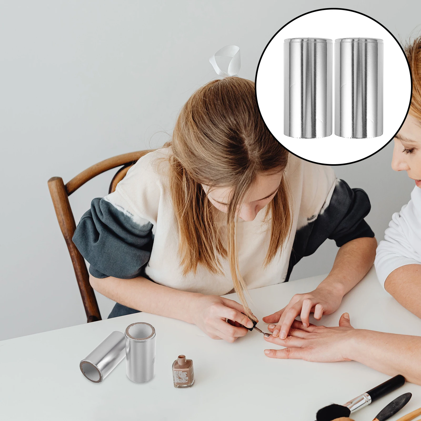 Nail Soak Off Gel Remover Foglie di stagno 3 m Applicazione versatile per trattamenti per capelli Tasi di bellezza Salviette per unghie Smalto gel