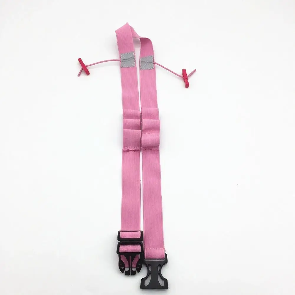 Waist Belly Band Running Race Number Belt With 6 Gel Loops Reflective Tape Marathon Race Belt High Elastic Stretchable