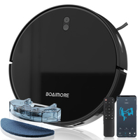 Robot Vacuum Cleaner Combo Mop,3500PA Suction Robotic,WiFi/Voice Control,Auto-Recharge,Pet Hair For Home Vacuum Cleaning Robot