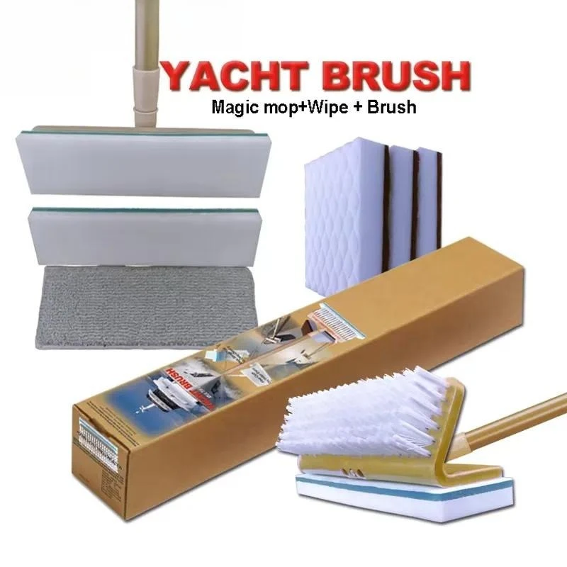 Hull cleaning brush Multifunctional yacht polishing tool for removing scratch dirt