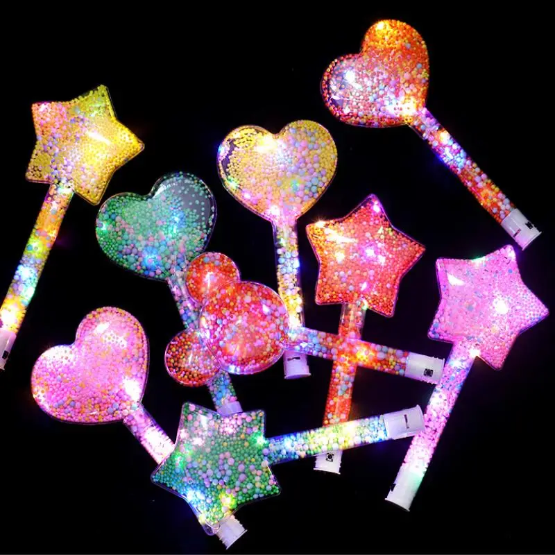 LED Lichtgevende Magische Sterstok Lichtgevende Toverstaf Glowstick Nieuwjaarsfeest Attribuut Concert Lichtgevende Stok Verjaardagsfeest Benodigdheden Kinderspeelgoed