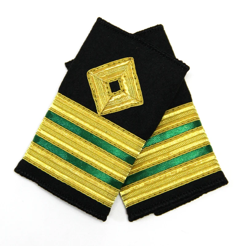 Сварская морская эполетка 1-4 бар, золотая эполета, слитки, коса, капитан вождя, офицерское плечо, доставка, эполеты