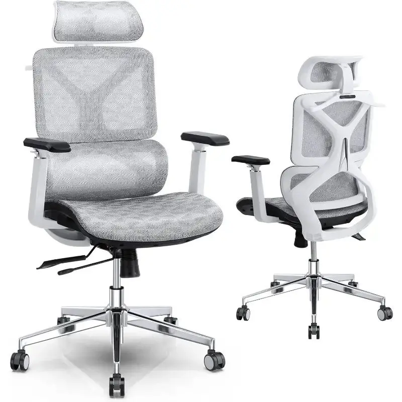 Ergonomic Office Chair, High Back Desk Chair with Lumbar Support Swivel Chair