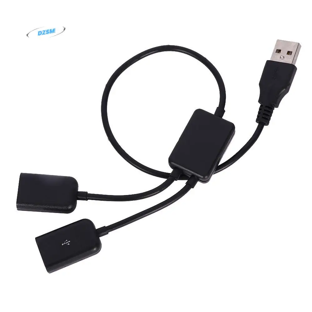 

Practical USB Male To Dual USB Female Hubs Male To USB Female OTG Adapter Extension Splitter USB Converter