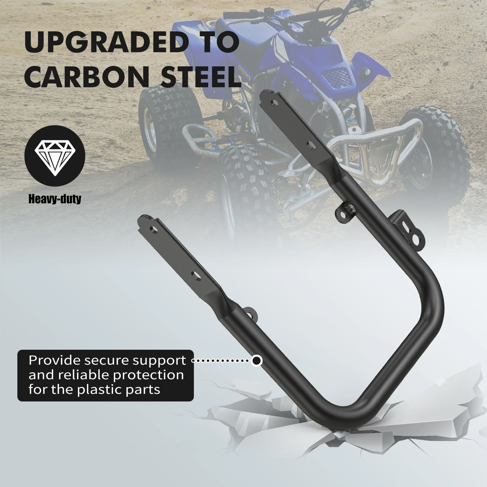 NICECNC جديد ATV الخلفية مقبض إمساك لياماها الناسف 200 YFS200 1988-2006 YFS200SE طبعة خاصة 2006 ATV أجزاء 5KJ-2845R-00-00