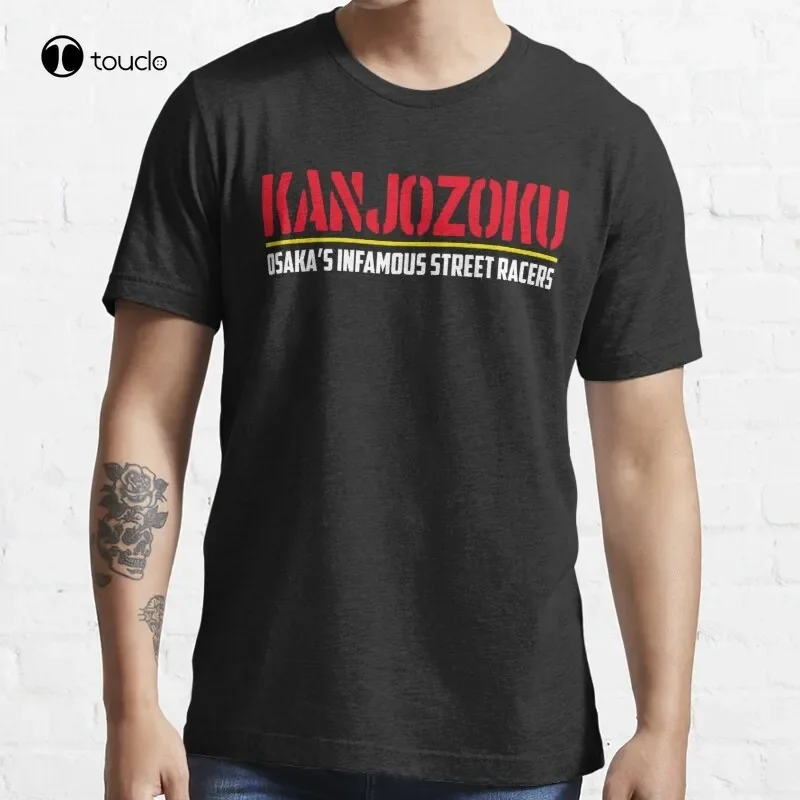 

Kanjozoku Street Racers Motor Sports Cars Race Cars Racing T-Shirt Cotton Tee Shirt Custom Aldult Teen Unisex Digital Printing
