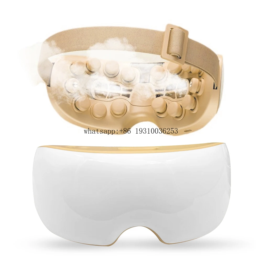 

High-quality Intelligent Pneumatic Vibration Eye Massager, For Self-care Health, Equipped With Hot Compress And Music