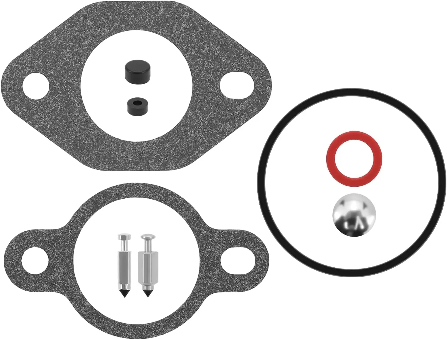 1275703-S Carburetor Carb Rebuild Repair Kit Fits Kohler Command Pro CH11 CH12.5 CH13 CH14 CV11 CV12.5 CV13 CV14 CV16
